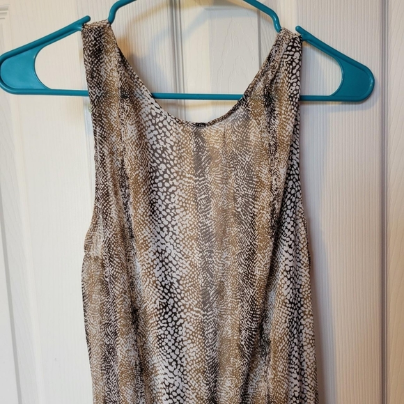 Snake Print Jumpsuit - Picture 3 of 4